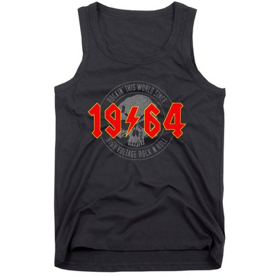 Rockin Since 1964 Classic Rock 1964 Birthday Tank Top