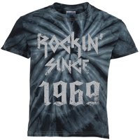 Rockin Since 1969 Classic Rock Year Of Birth Birthday Kids Tie-Dye T-Shirt