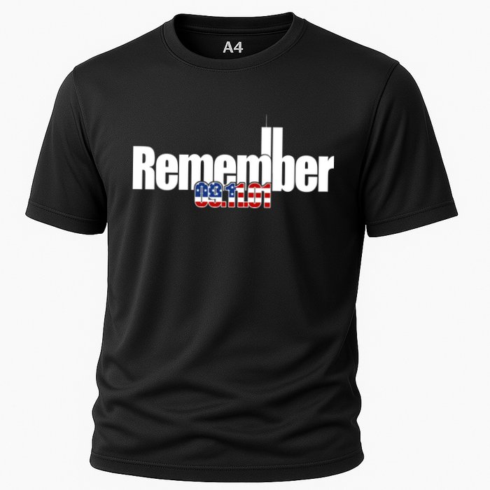 Remember September 11th 09.11.01 Cooling Performance Crew T-Shirt