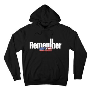 Remember September 11th 09.11.01 Hoodie