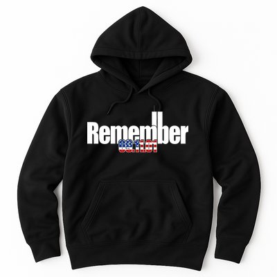 Remember September 11th 09.11.01 Hoodie