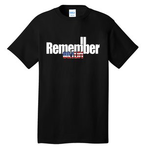 Remember September 11th 09.11.01 Tall T-Shirt