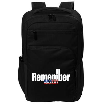 Remember September 11th 09.11.01 Impact Tech Backpack