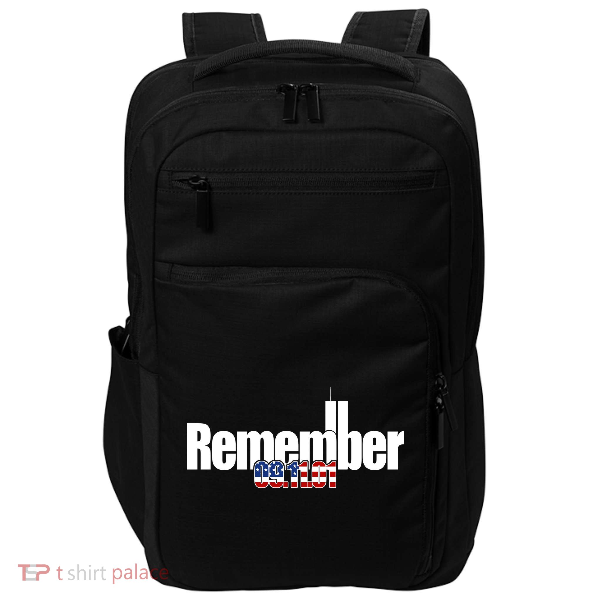 Remember September 11th 09.11.01 Impact Tech Backpack