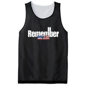 Remember September 11th 09.11.01 Mesh Reversible Basketball Jersey Tank