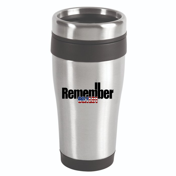 Remember September 11th 09.11.01 16oz Travel Tumbler