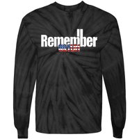 Remember September 11th 09.11.01 Tie-Dye Long Sleeve Shirt