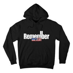 Remember September 11th 09.11.01 Tall Hoodie