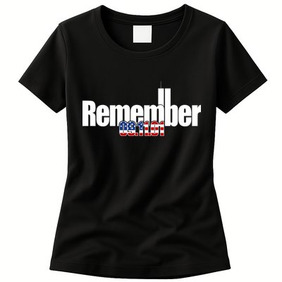 Remember September 11th 09.11.01 Womens T-Shirt
