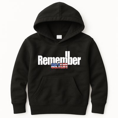 Remember September 11th 09.11.01 Kids Hoodie