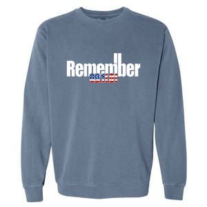 Remember September 11th 09.11.01 Garment-Dyed Sweatshirt