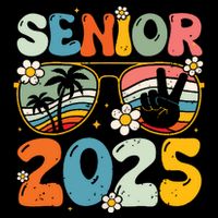 Retro Senior 2025 Back To School Class Of 2025 Graduation City Backpack