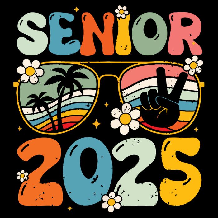 Retro Senior 2025 Back To School Class Of 2025 Graduation City Backpack