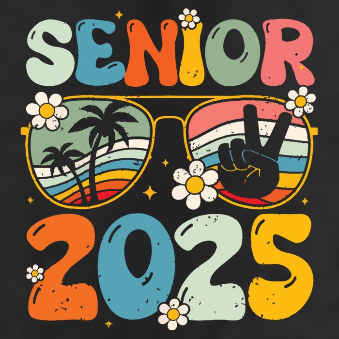 Retro Senior 2025 Back To School Class Of 2025 Graduation 15oz Campfire Ceramic Mug