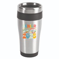 Retro Senior 2025 Back To School Class Of 2025 Graduation 16oz Travel Tumbler