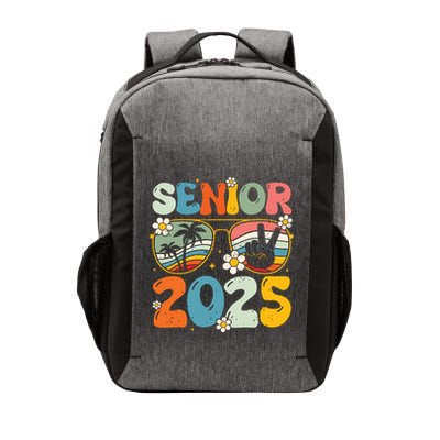 Retro Senior 2025 Back To School Class Of 2025 Graduation Vector Backpack