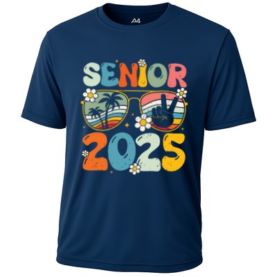 Retro Senior 2025 Back To School Class Of 2025 Graduation Performance Shirt