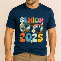 Retro Senior 2025 Back To School Class Of 2025 Graduation Cooling Performance Crew T-Shirt