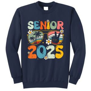 Retro Senior 2025 Back To School Class Of 2025 Graduation Sweatshirt