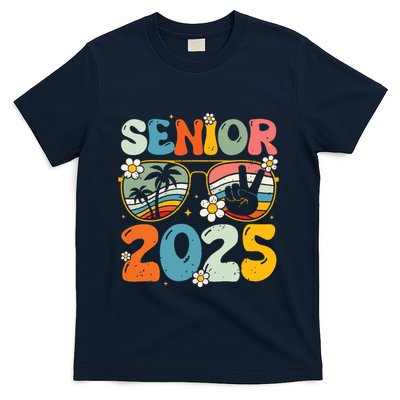 Retro Senior 2025 Back To School Class Of 2025 Graduation T-Shirt
