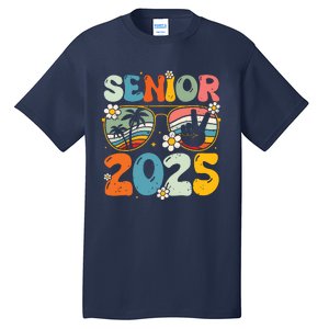 Retro Senior 2025 Back To School Class Of 2025 Graduation Tall T-Shirt