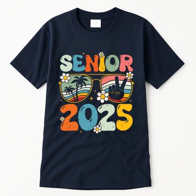 Retro Senior 2025 Back To School Class Of 2025 Graduation Tall T-Shirt