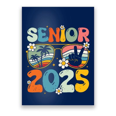 Retro Senior 2025 Back To School Class Of 2025 Graduation Poster