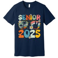 Retro Senior 2025 Back To School Class Of 2025 Graduation Premium T-Shirt