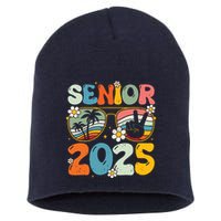 Retro Senior 2025 Back To School Class Of 2025 Graduation Short Acrylic Beanie