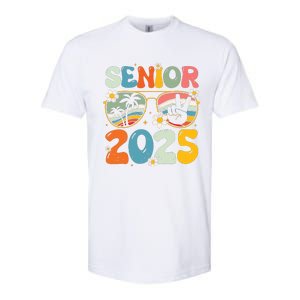 Retro Senior 2025 Back To School Class Of 2025 Graduation Softstyle CVC T-Shirt