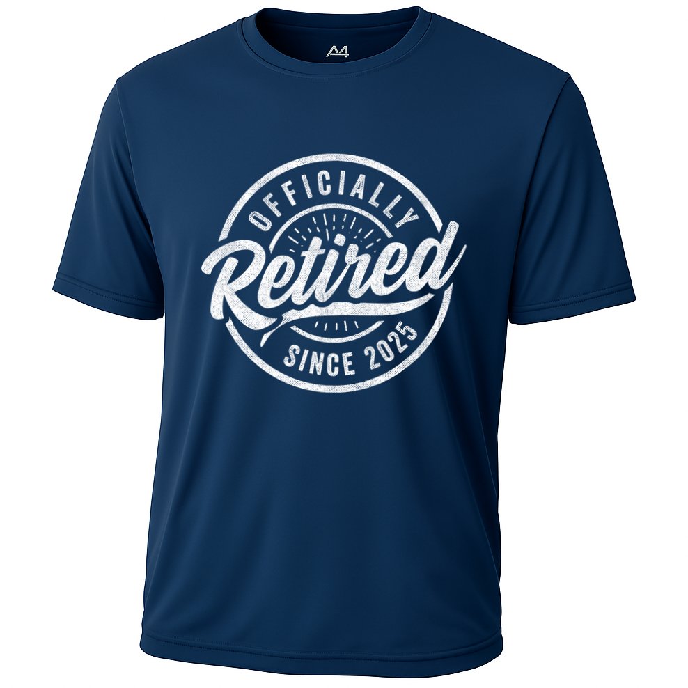 Retired Since 2025 2025 Retirement Cooling Performance Crew T-Shirt