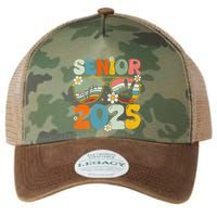 Retro Senior 2025 Back To School Class Of 2025 Graduation Legacy Tie Dye Trucker Hat
