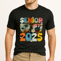 Retro Senior 2025 Back To School Class Of 2025 Graduation Performance Shirt