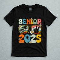 Retro Senior 2025 Back To School Class Of 2025 Graduation T-Shirt