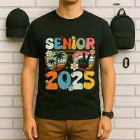 Retro Senior 2025 Back To School Class Of 2025 Graduation T-Shirt