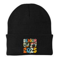 Retro Senior 2025 Back To School Class Of 2025 Graduation Beanie