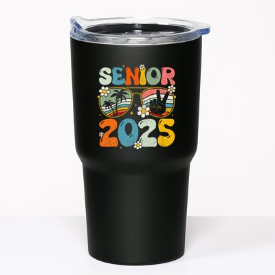 Retro Senior 2025 Back To School Class Of 2025 Graduation Tumbler