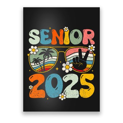Retro Senior 2025 Back To School Class Of 2025 Graduation Poster