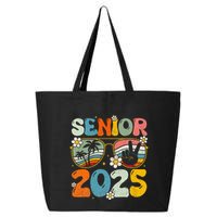 Retro Senior 2025 Back To School Class Of 2025 Graduation 25L Jumbo Tote