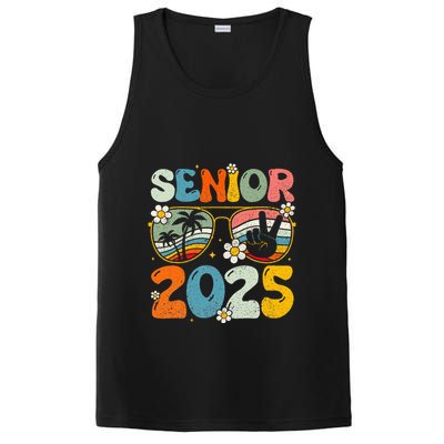 Retro Senior 2025 Back To School Class Of 2025 Graduation PosiCharge Competitor Tank
