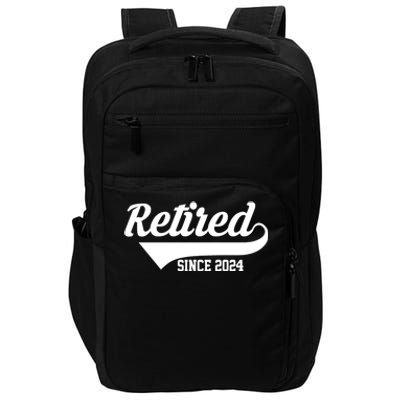 Retired Since 2024 Retirement Gift Impact Tech Backpack