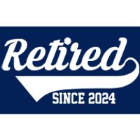 Retired Since 2024 Retirement Gift Bumper Sticker