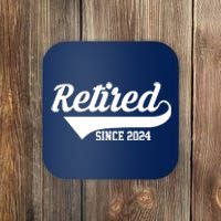 Retired Since 2024 Retirement Gift Coaster