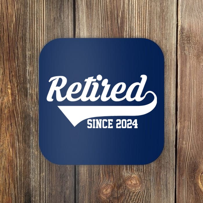 Retired Since 2024 Retirement Gift Coaster