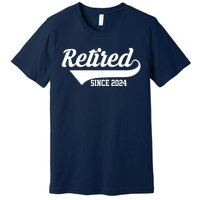 Retired Since 2024 Retirement Gift Premium T-Shirt