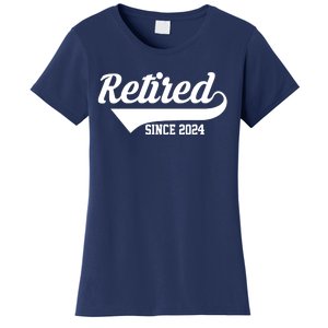 Retired Since 2024 Retirement Gift Women's T-Shirt