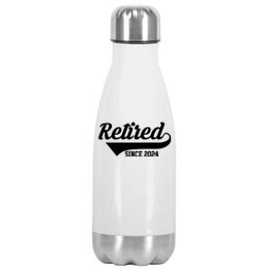 Retired Since 2024 Retirement Gift Stainless Steel Insulated Water Bottle