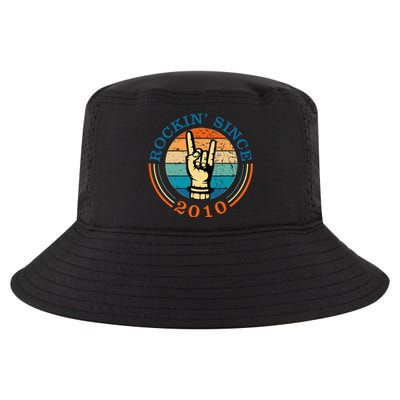 Rockin Since 2010 For Classic Rock Music Cool Comfort Performance Bucket Hat