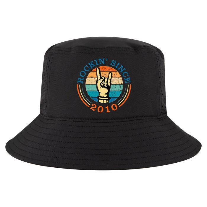Rockin Since 2010 For Classic Rock Music Cool Comfort Performance Bucket Hat