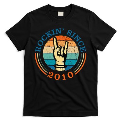 Rockin Since 2010 For Classic Rock Music T-Shirt